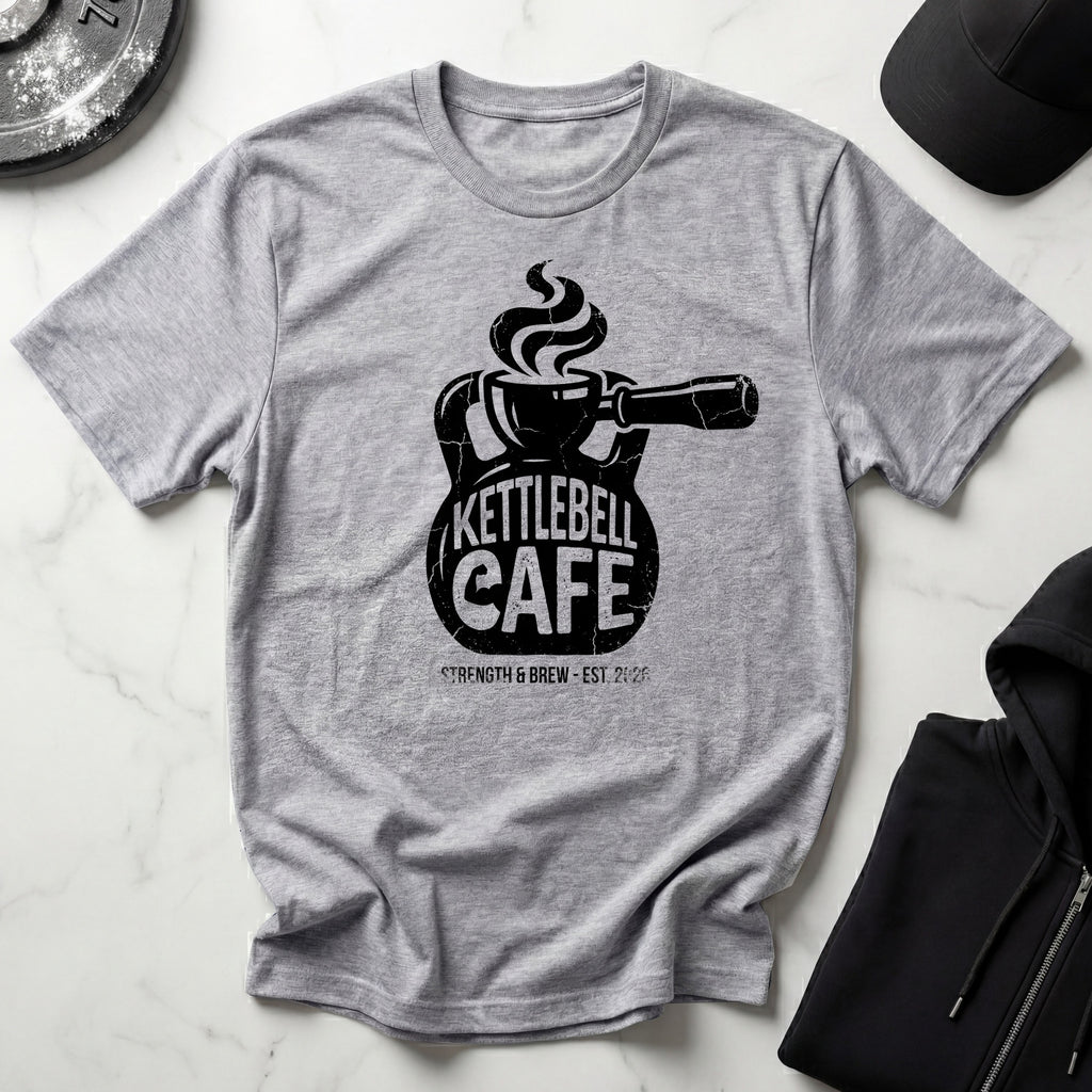 Kettlebell Cafe Designer Gymwear T-Shirt