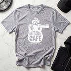 Kettlebell Cafe Designer Vintage Gymwear T-Shirt