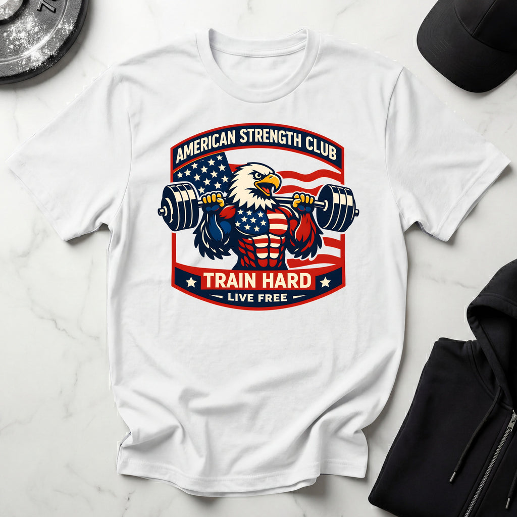 Amercan Strength Club Gymwear T-Shirt