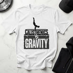 Calisthenics V Gravity Designer Gymwear T-Shirt