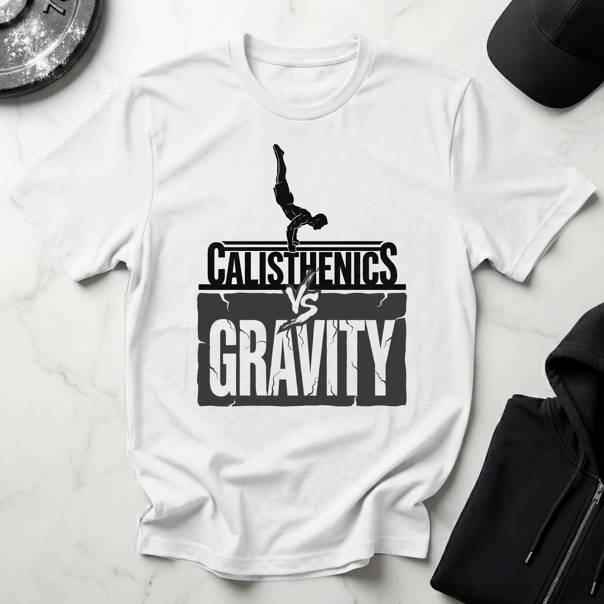 Calisthenics V Gravity Designer Gymwear T-Shirt