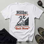 Cross Country Hills Quit Now Gym T-Shirt
