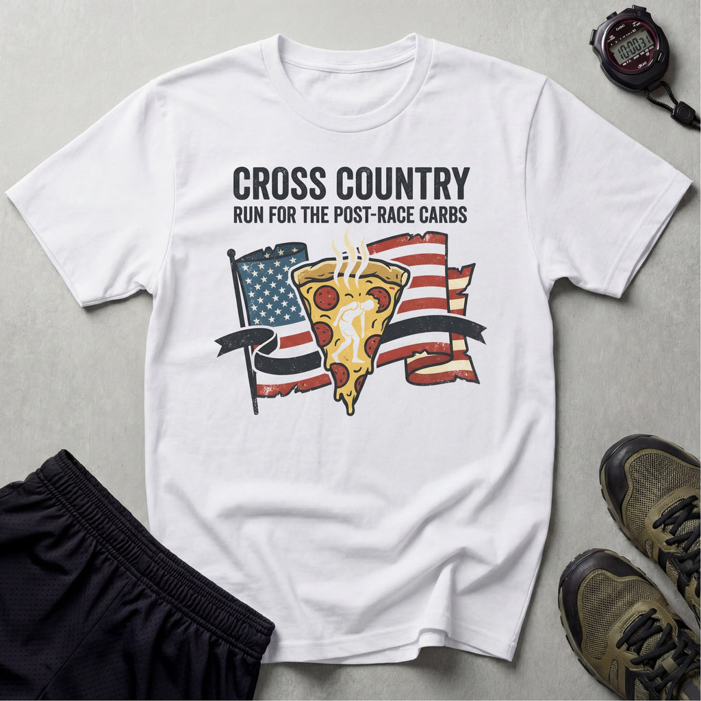 Cross Country Run For the Carbs Gym T-Shirt