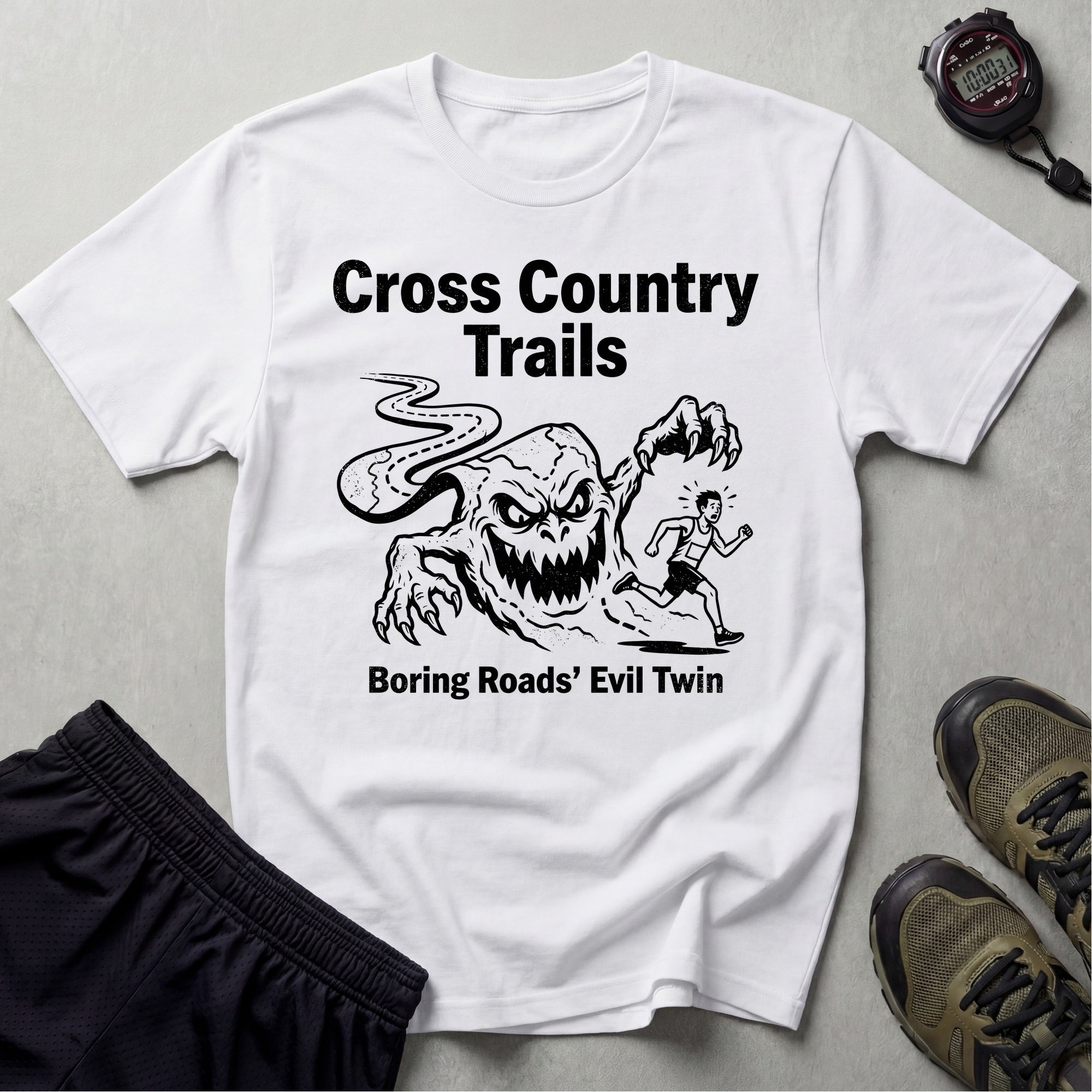 Cross Country Trail Maps Gym T-Shirt