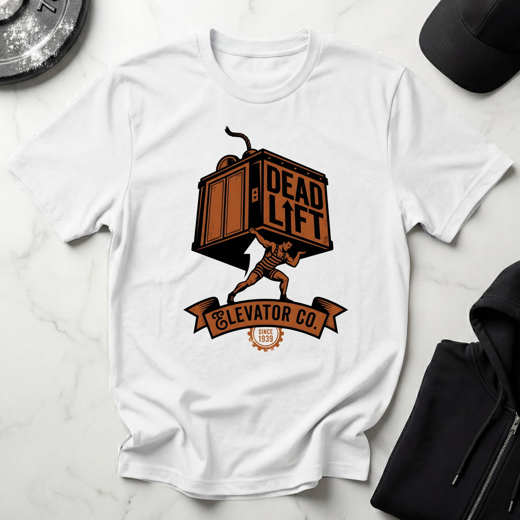 Dead Lift Elevator Co. Designer Gymwear T-Shirt
