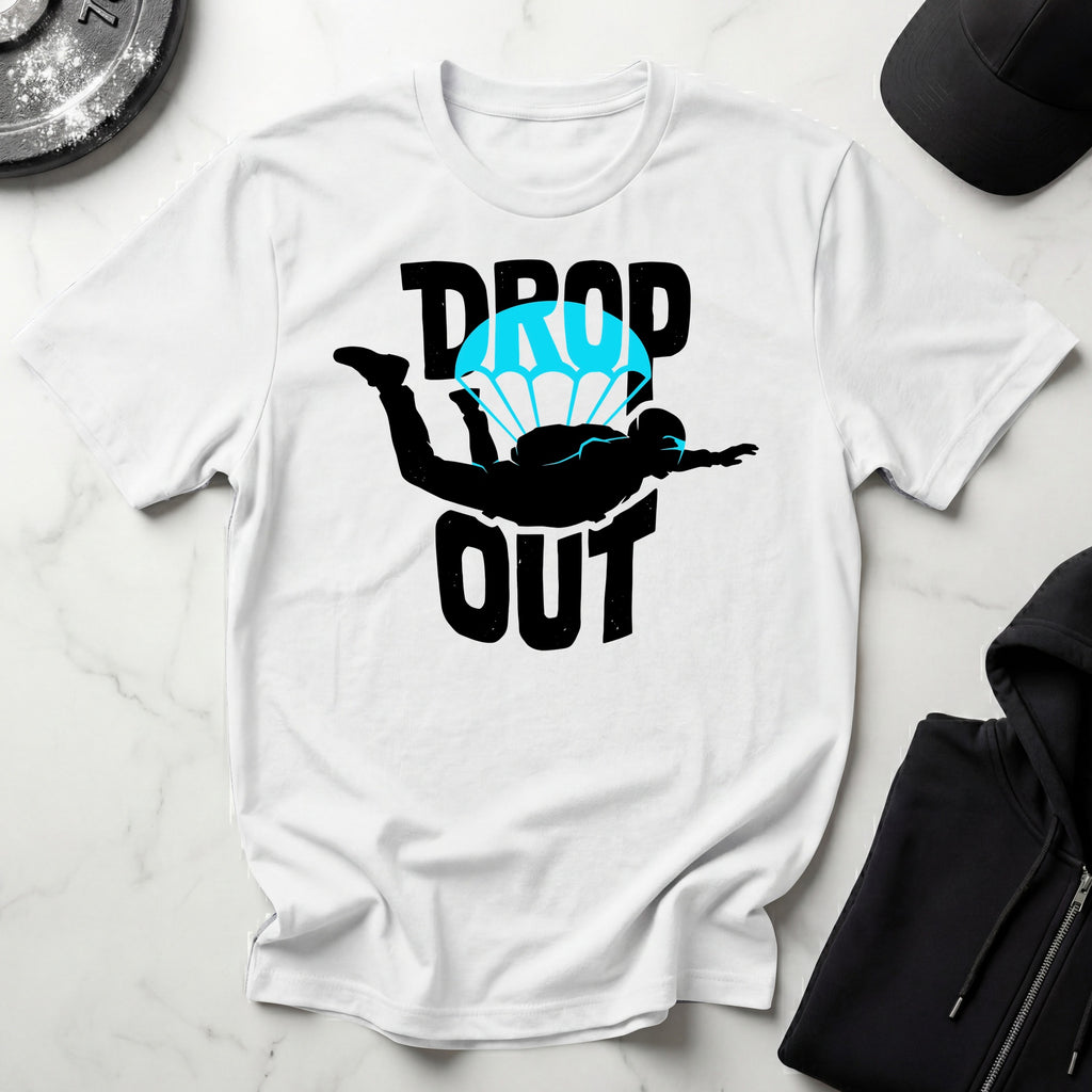 Drop Out Skydiver Gymwear T-Shirt