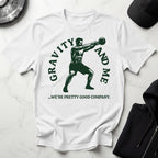 Gravity and Me Kettlebell Gym T-Shirt
