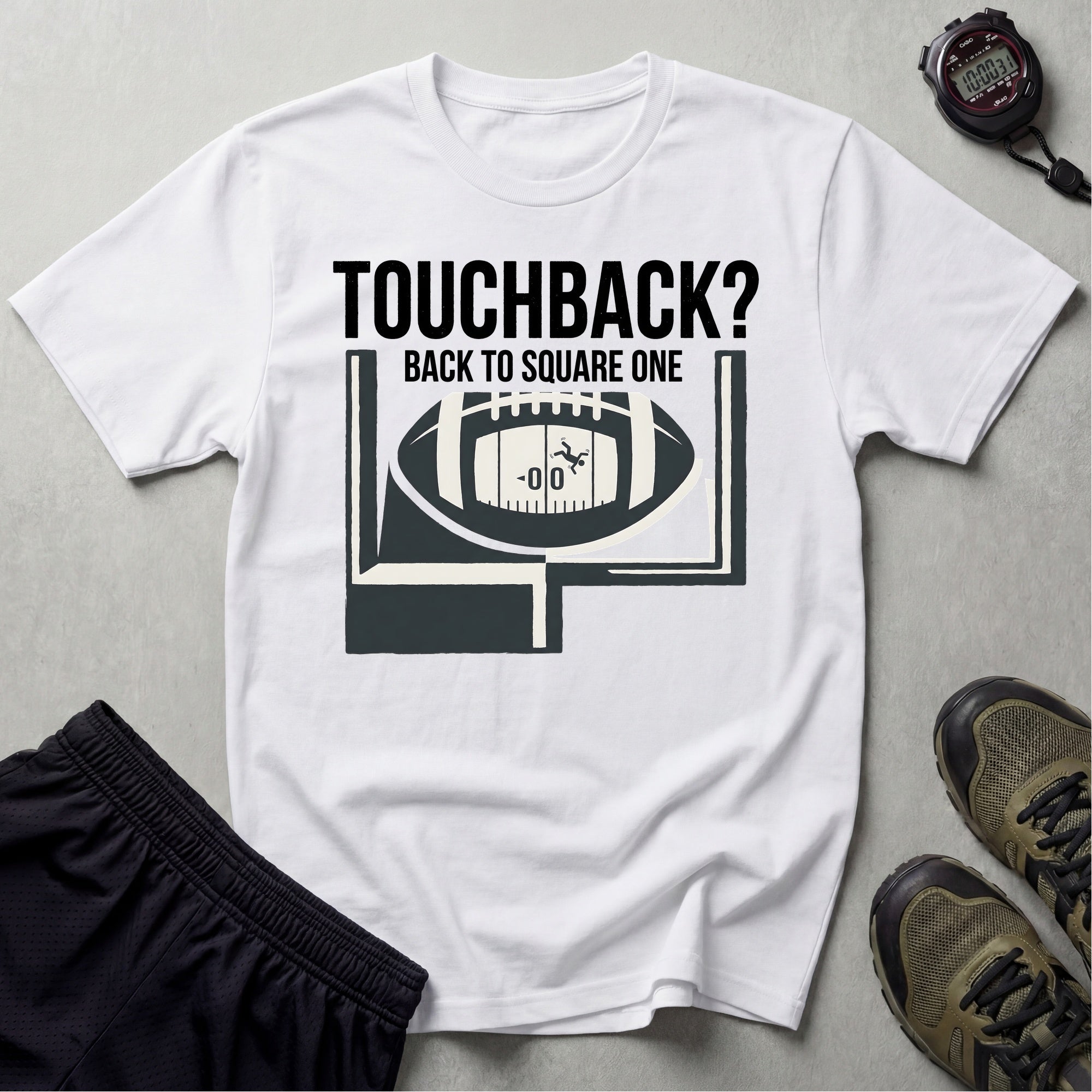 Gridiron Touchback Back To Square One Gym T-Shirt