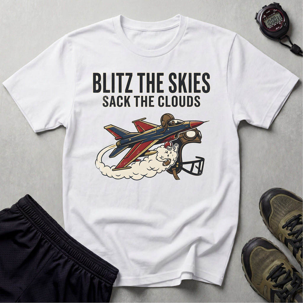 Gridiron USA Blitz The Skies Gym T-Shirt