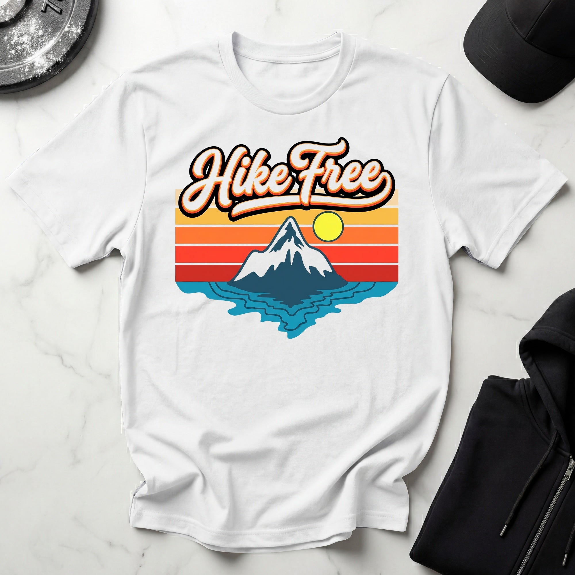 Hike Free Gym Tee Shirt