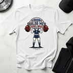 Iron Builds Men 60s Gym T-Shirt
