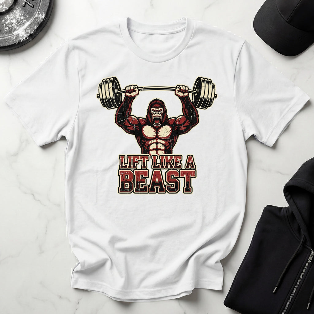 Lift Like A Beast Weightlifting T-Shirt
