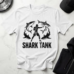 MMA Shark Tank Training Grunge black Gym T-Shirt