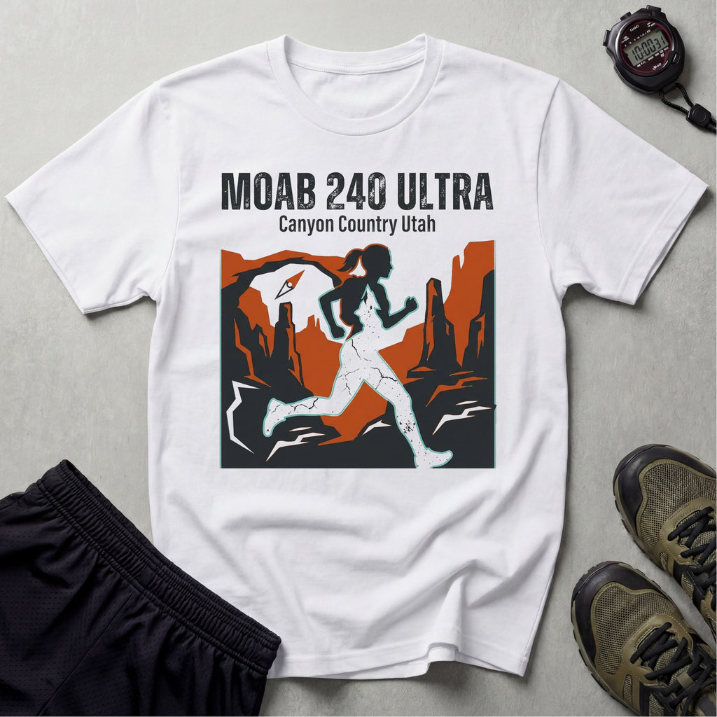 Moab 240 Ultramarathon Utah Gymwear T-Shirt