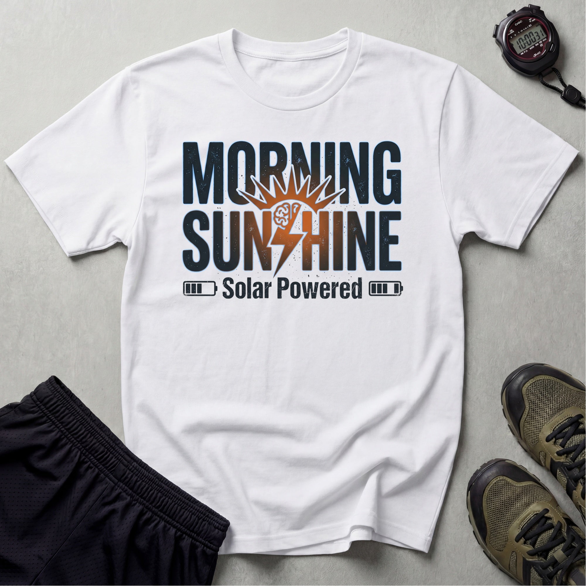 Morning Sunshine Solar Powered Gymwear T-Shirt