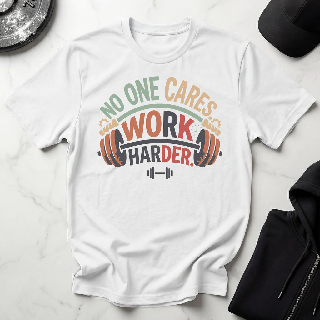 Work Harder Vintage Gym T-Shirt
