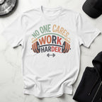 Work Harder Vintage Gym T-Shirt