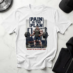 Pain Is The Plan 60s Gym T-Shirt