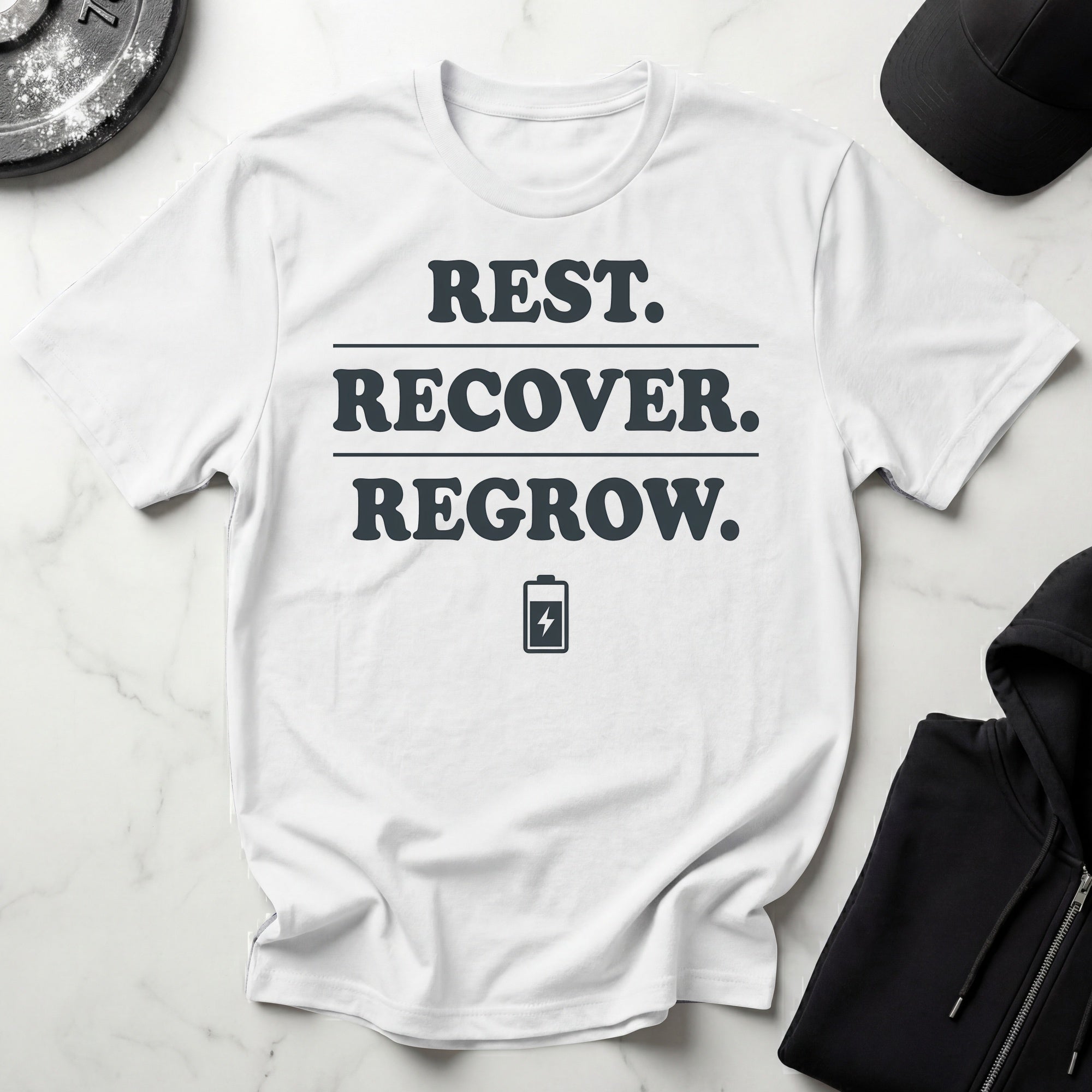 Rest Recover Regrow Gym T-Shirt