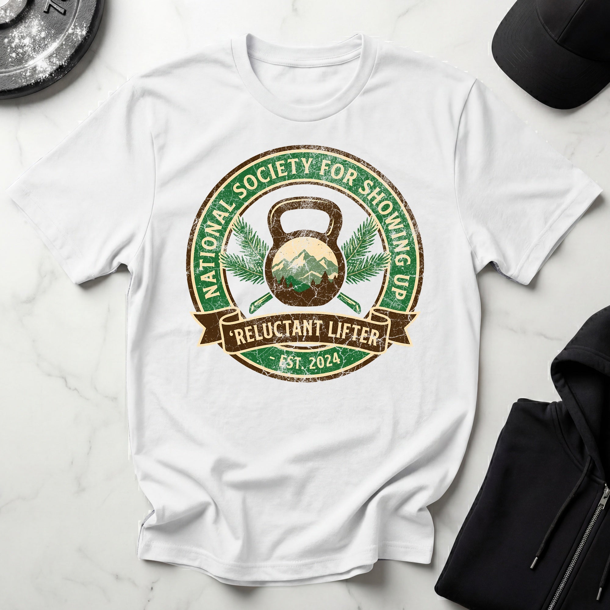 Reluctant Lifter Vintage Gym T-Shirt