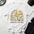 Roam Free Stay Wild Retro Gym T-Shirt