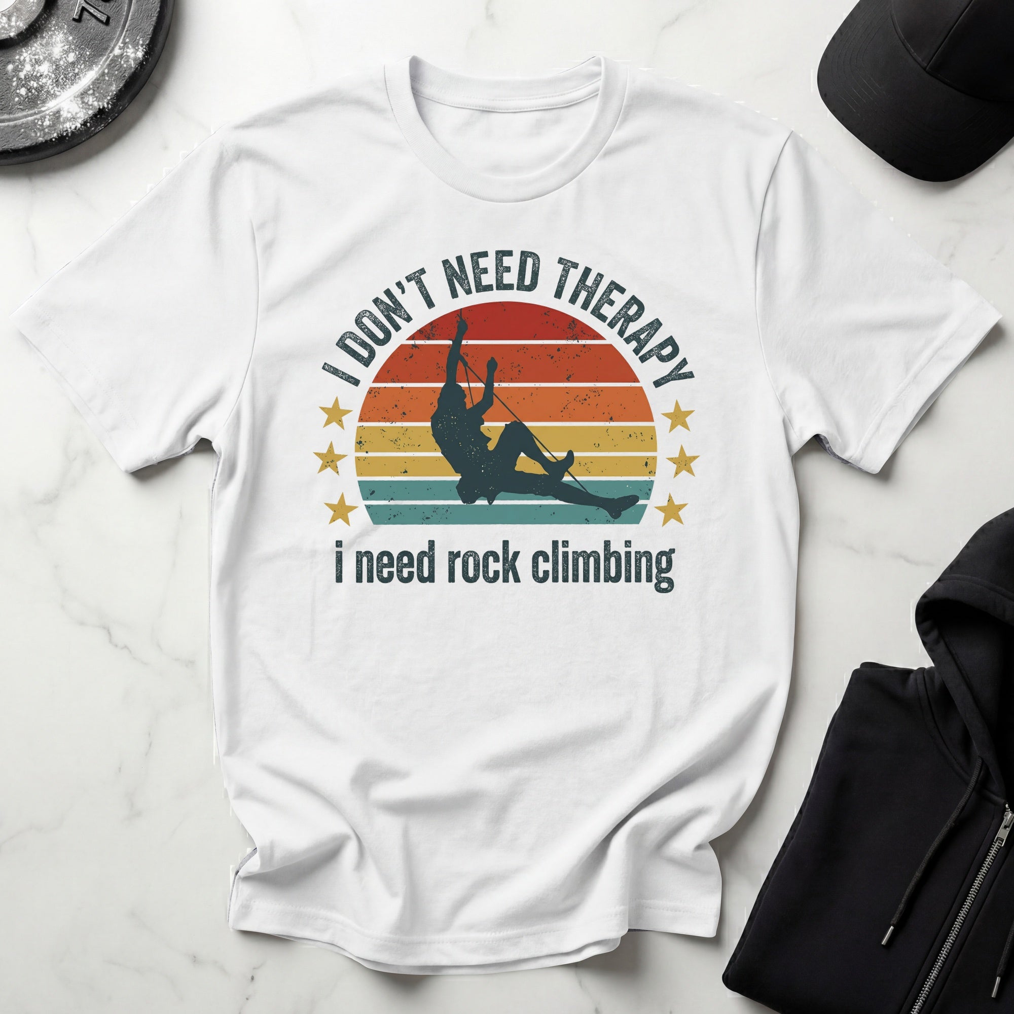 Rock Climbing Therapy Gym T-Shirt