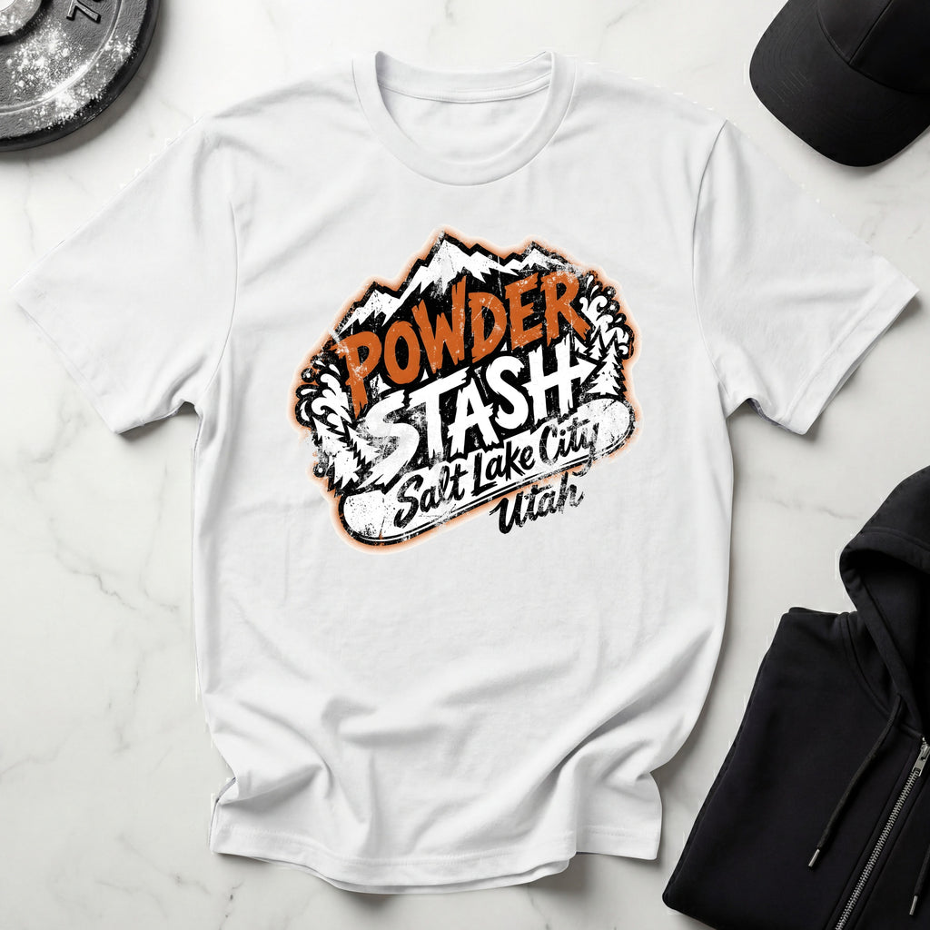 SLC Powder Stash Snowboarding T-Shirt
