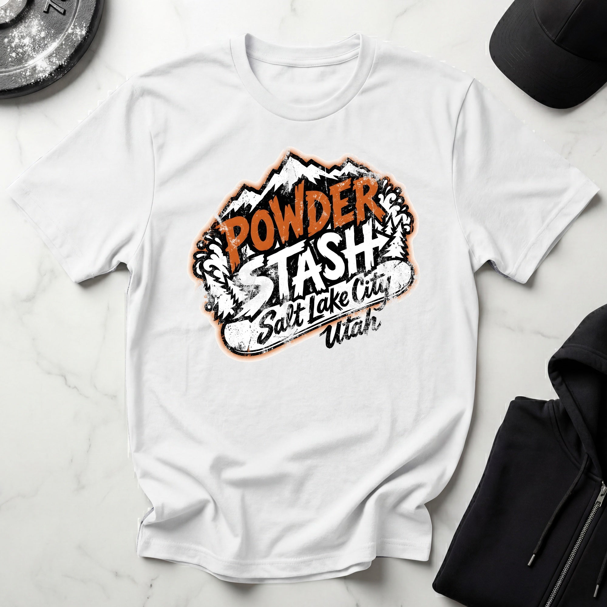 SLC Powder Stash Snowboarding T-Shirt
