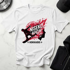 Niseko Snowboarder Designer Gym T-Shirt