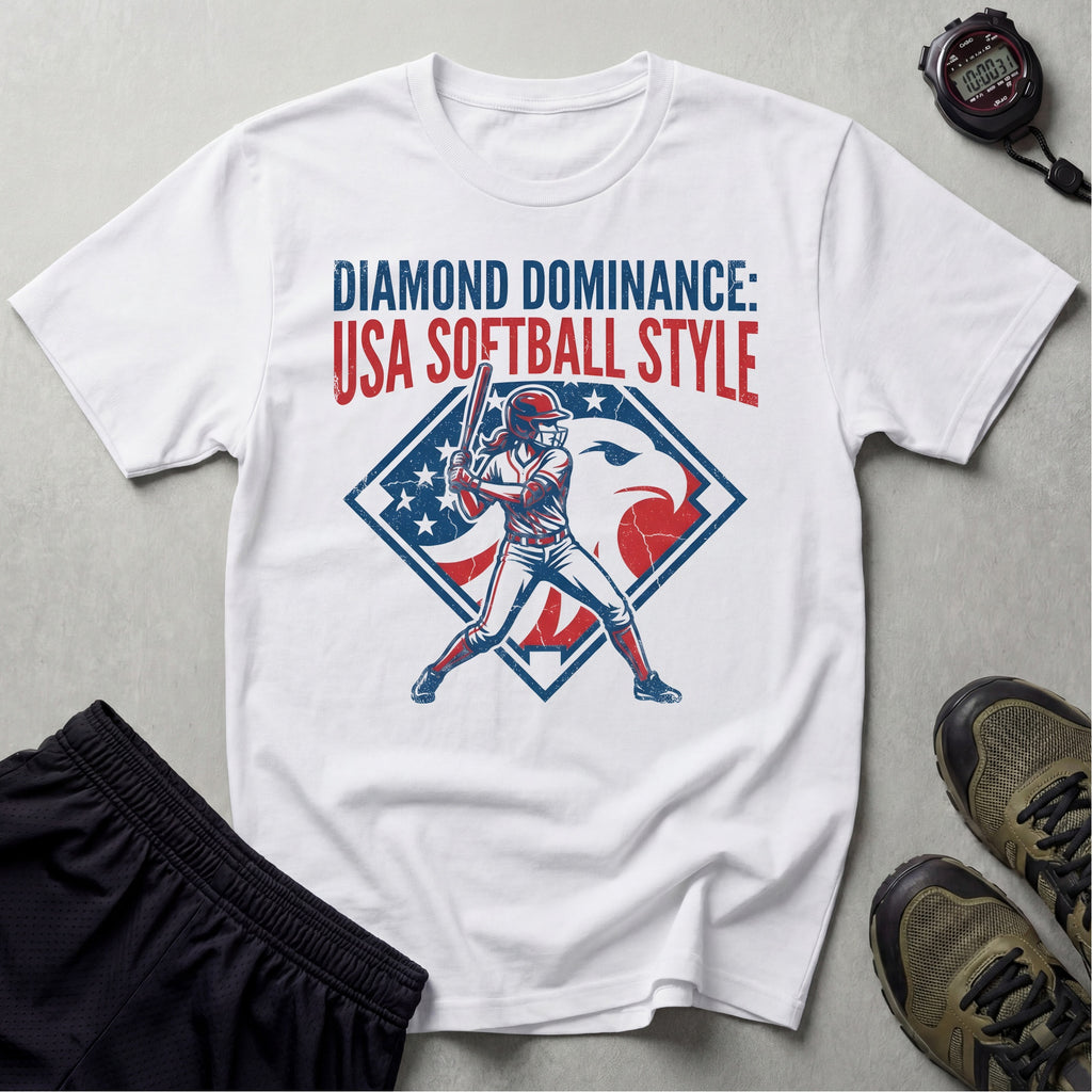 When Life Throughs Curveballs Softball USA Gym T-Shirt