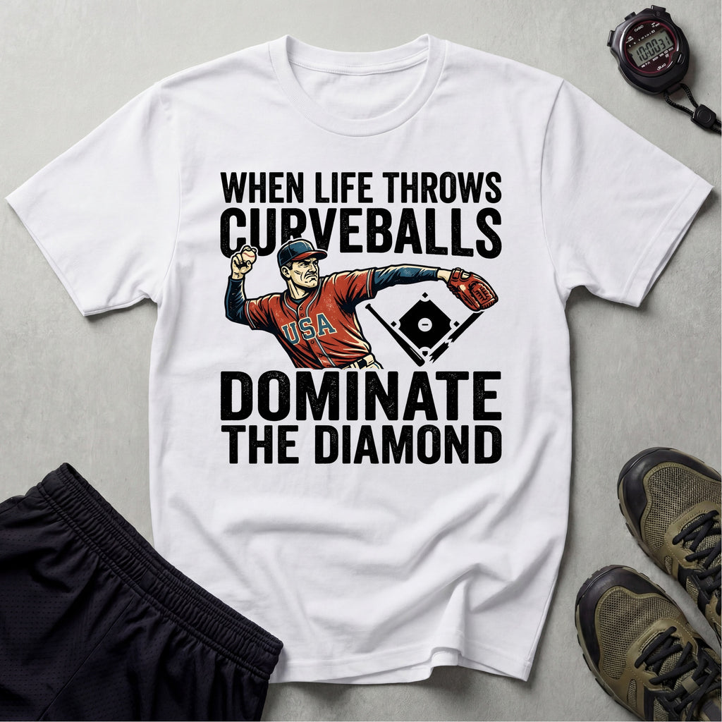 Softball USA Vintage Gym T-Shirt