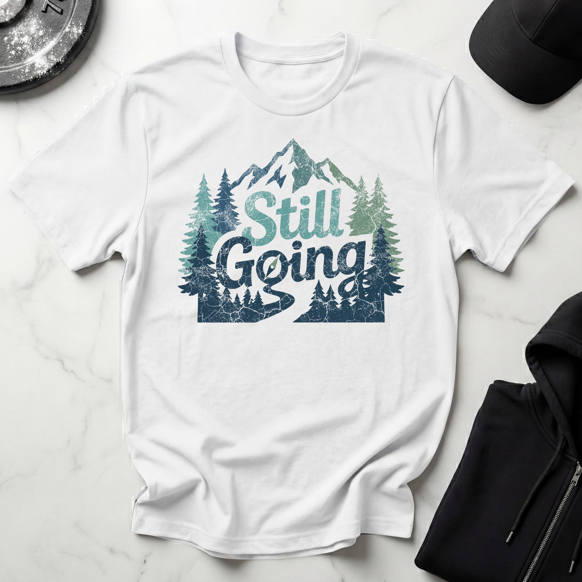 Still Going Mountain HikerGym T-Shirt