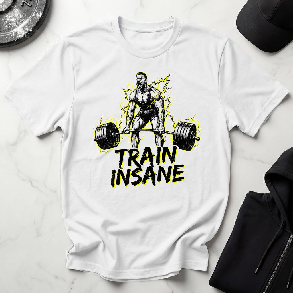 Train Insane Bodybuilding T-Shirt