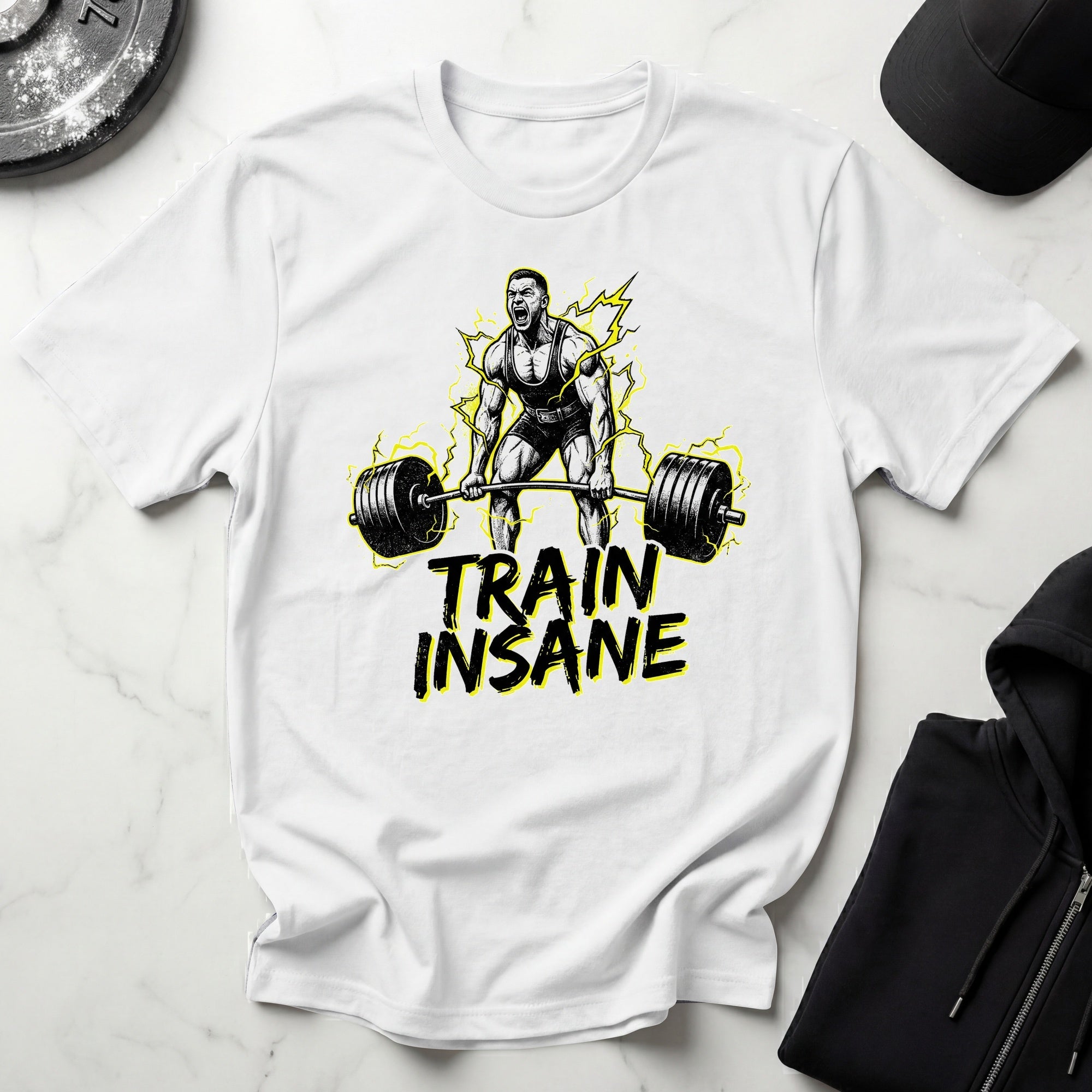 Train Insane Bodybuilding T-Shirt