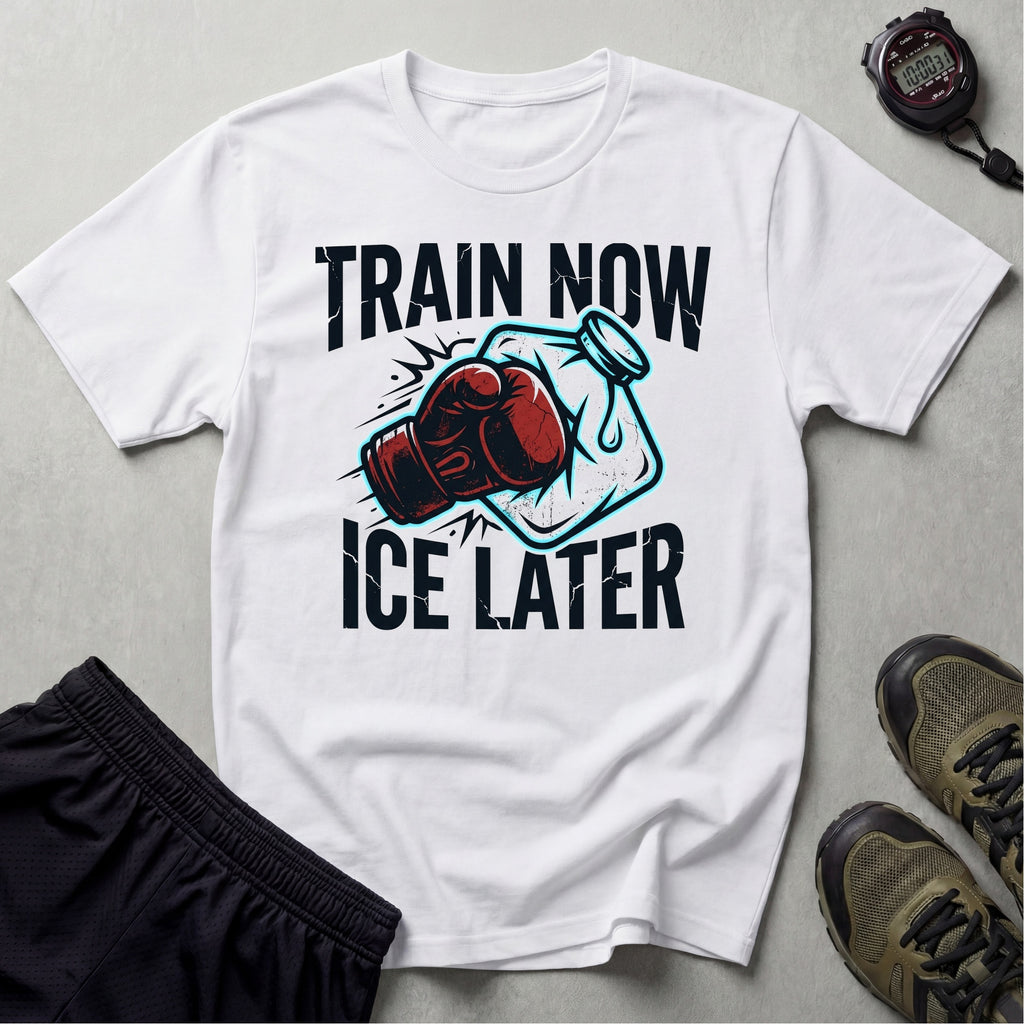 Train Now Ice Later Boxing Gymwear T-Shirt