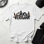Vertican Rock Climbing Designer Gym T-Shirt