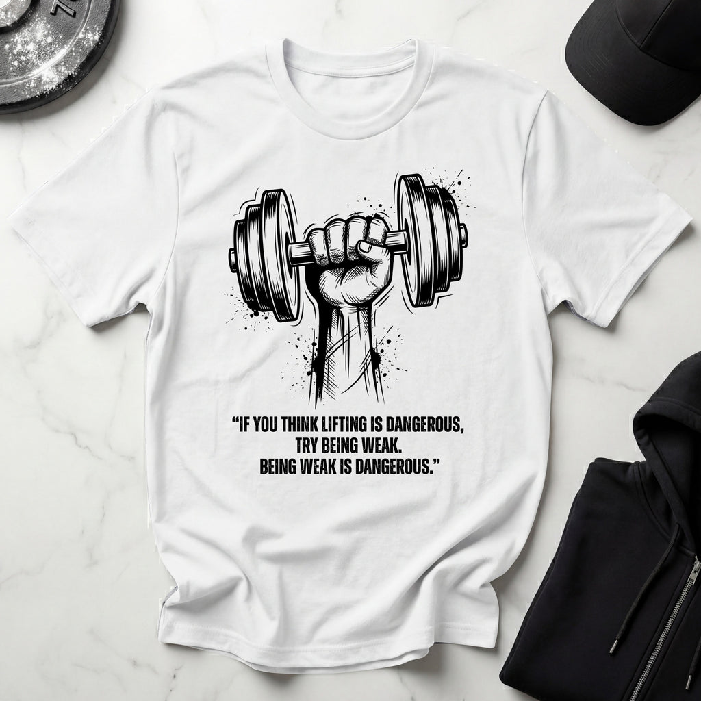Weak Is Dangerous Gym T-Shirt