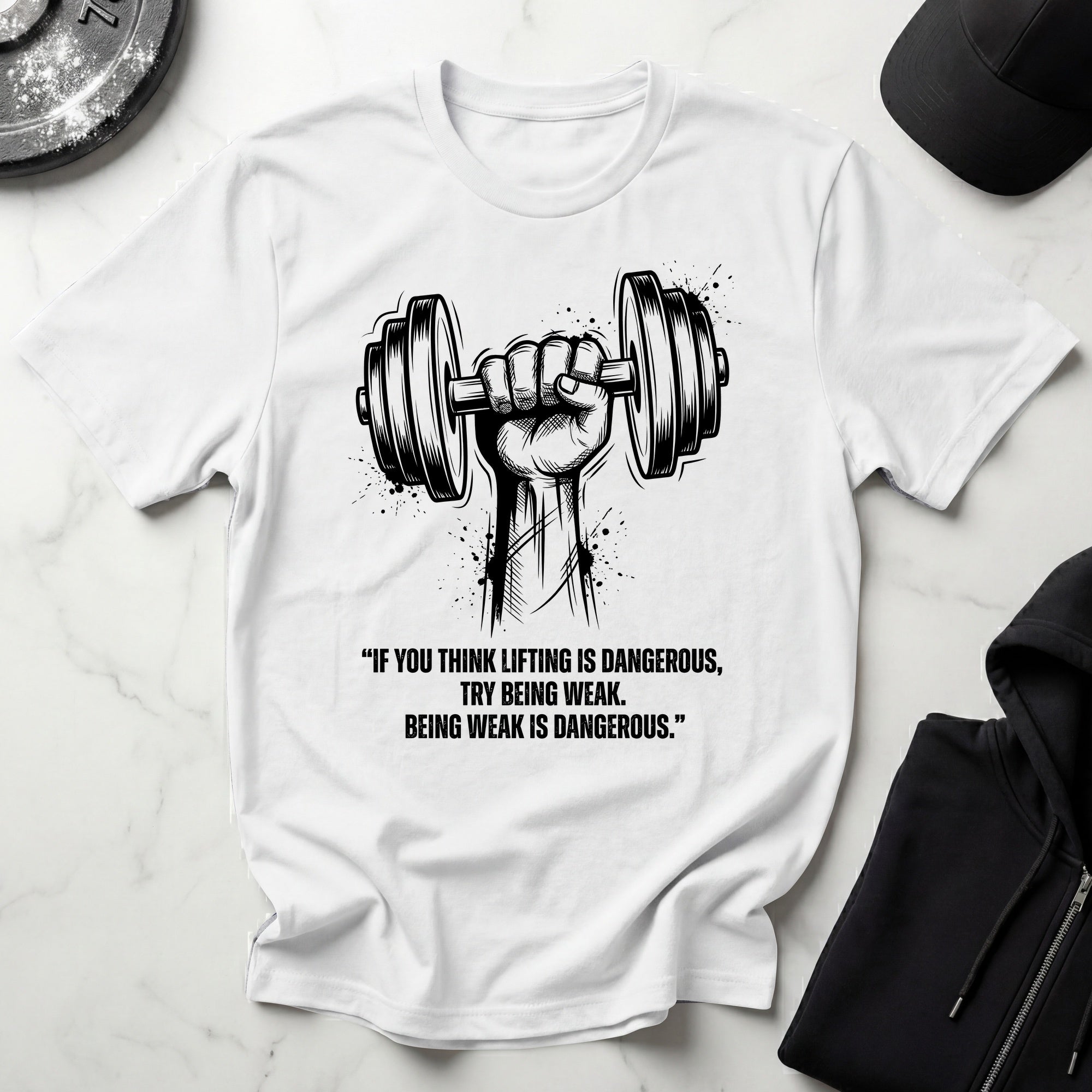 Weak Is Dangerous Gym T-Shirt