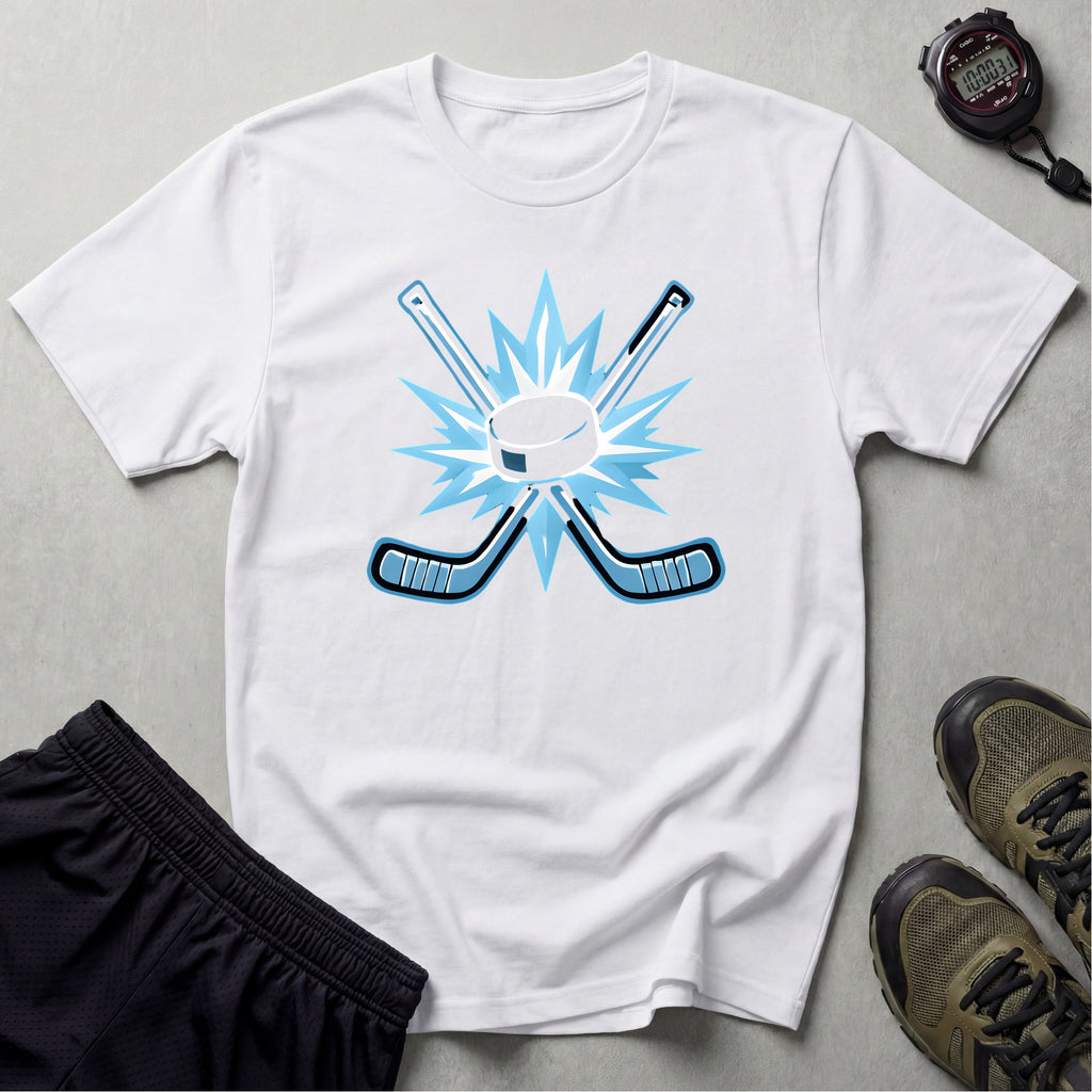 Crossed hockey sticks T-Shirt