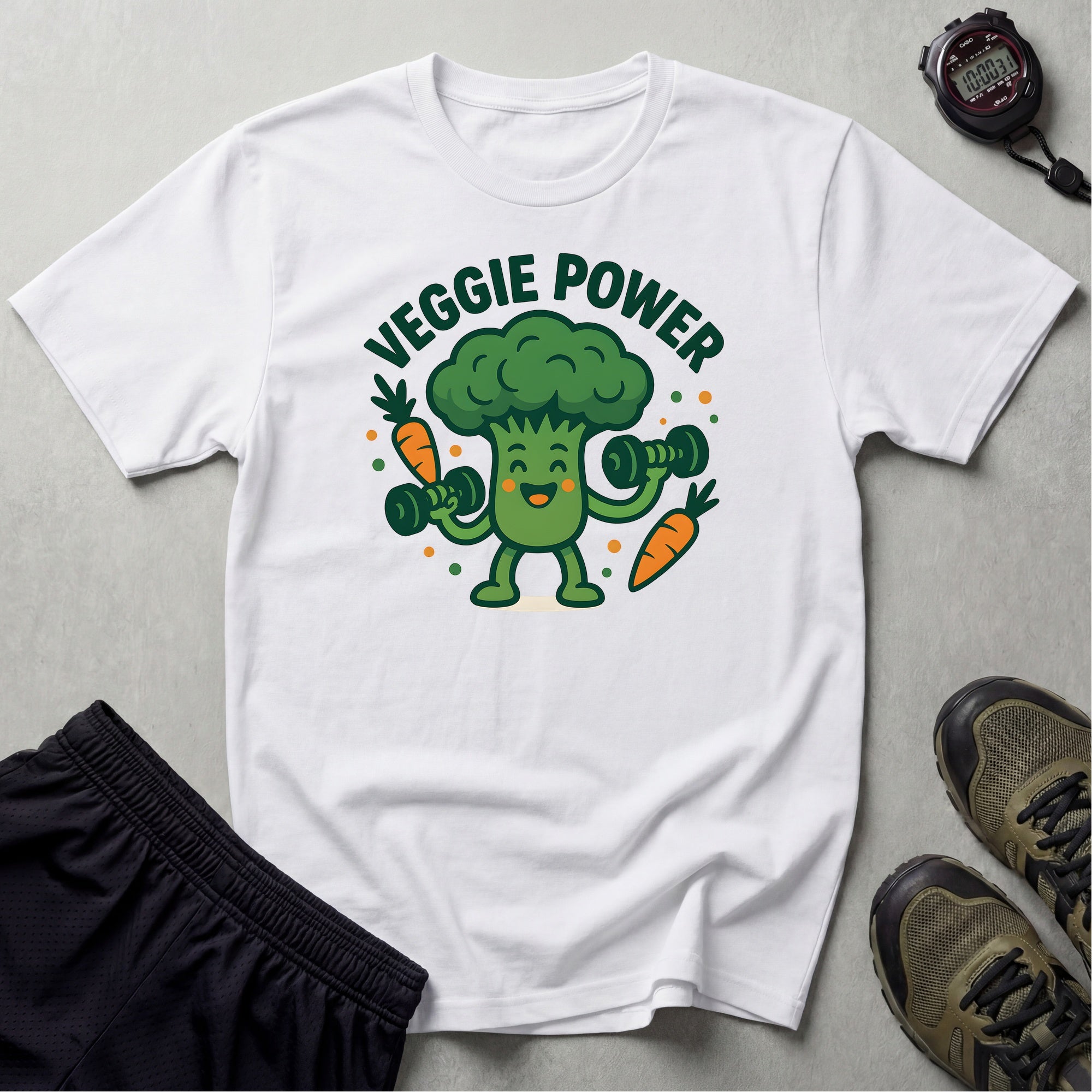 Veggie Power Workout T-Shirt