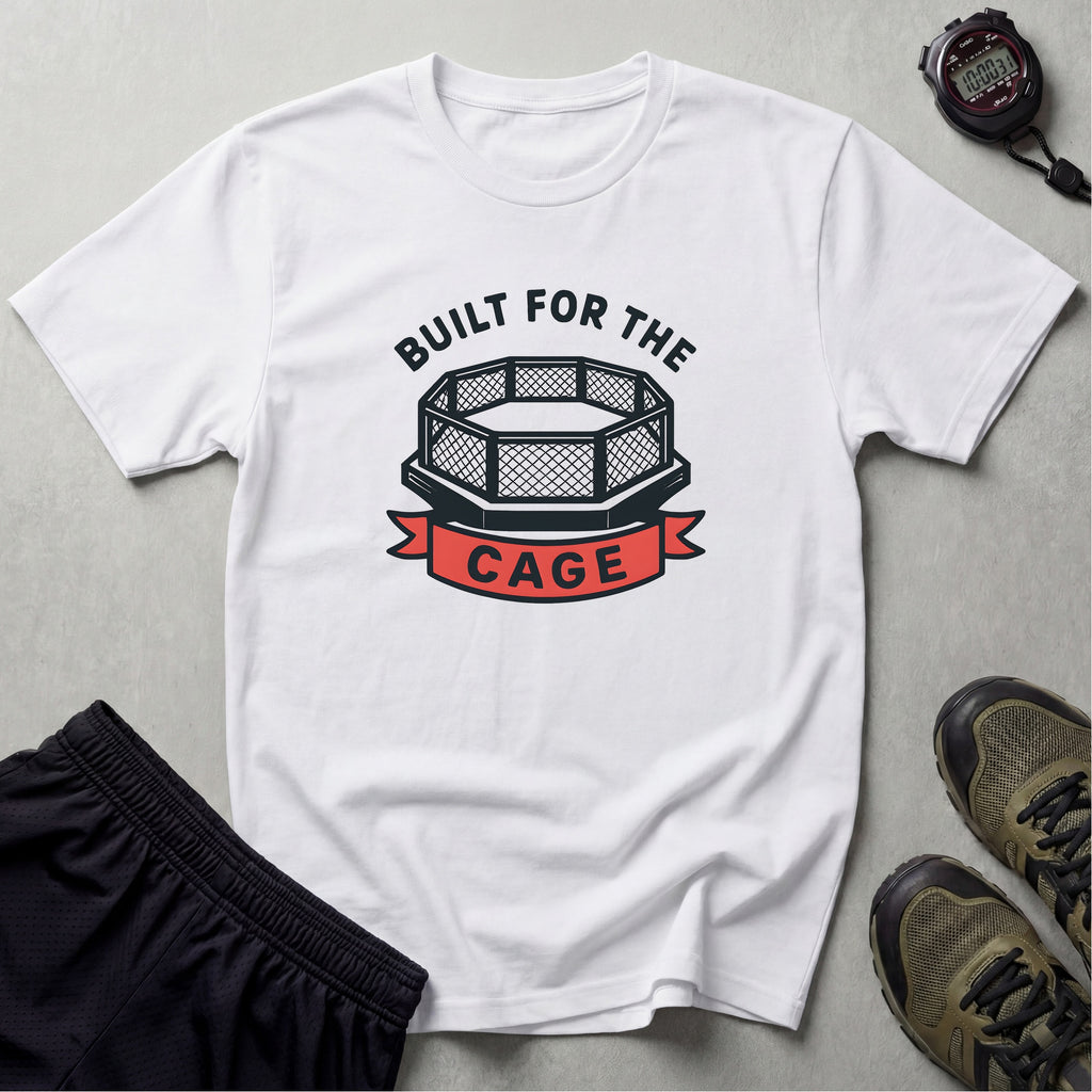 Cage Fight MMA Logo T-Shirt