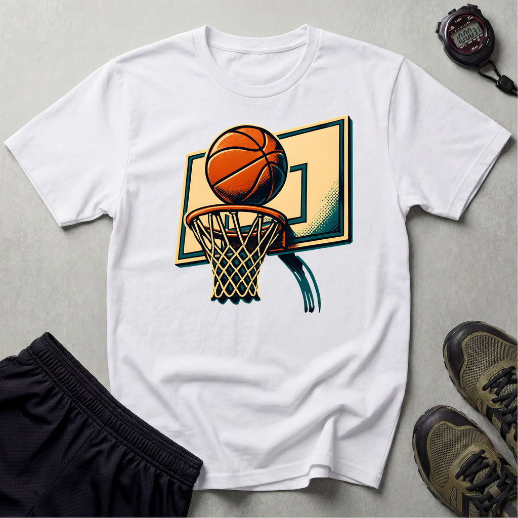 Basketball Hoop Dunk T-Shirt