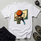 Basketball Hoop Dunk T-Shirt