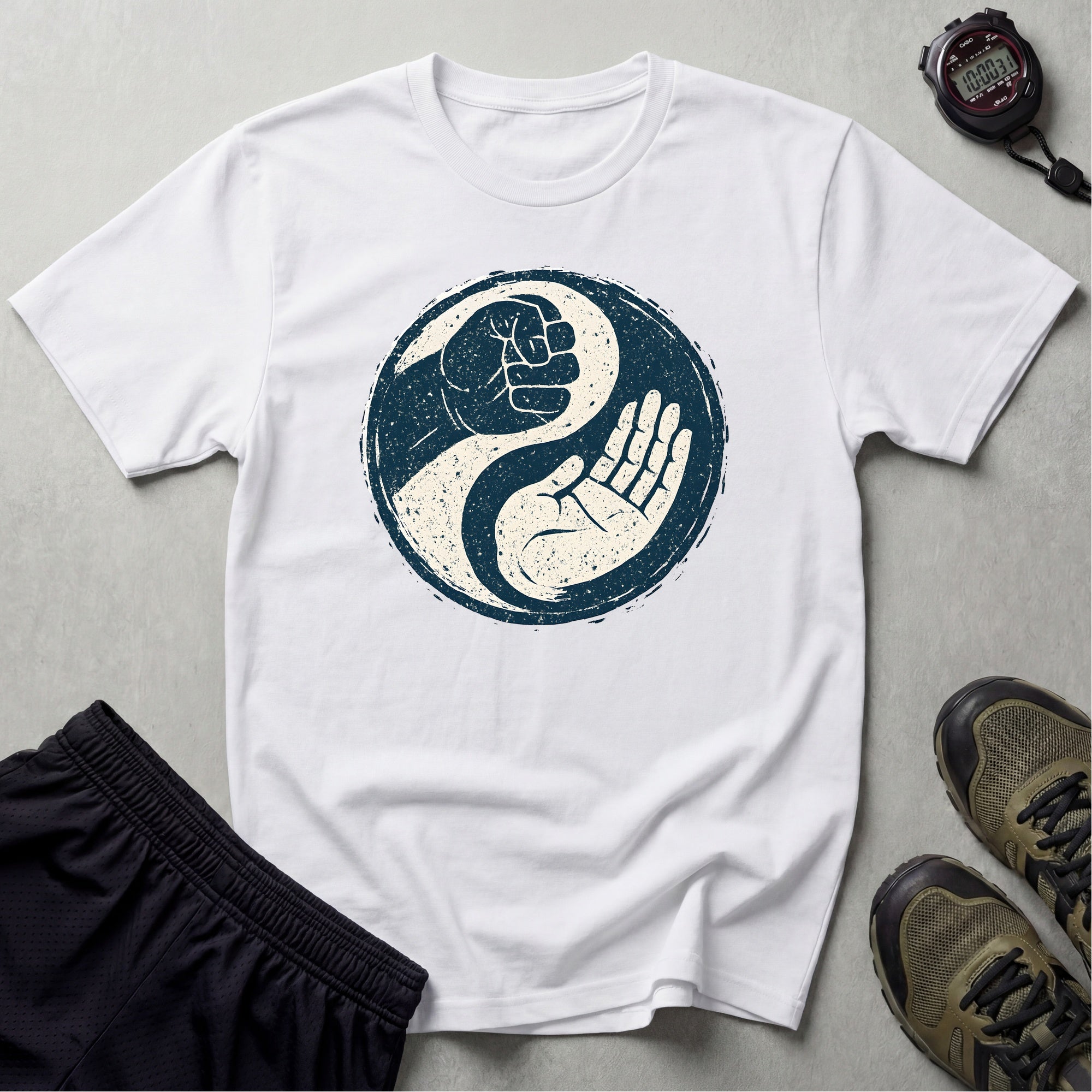 Fist and open hand T-Shirt