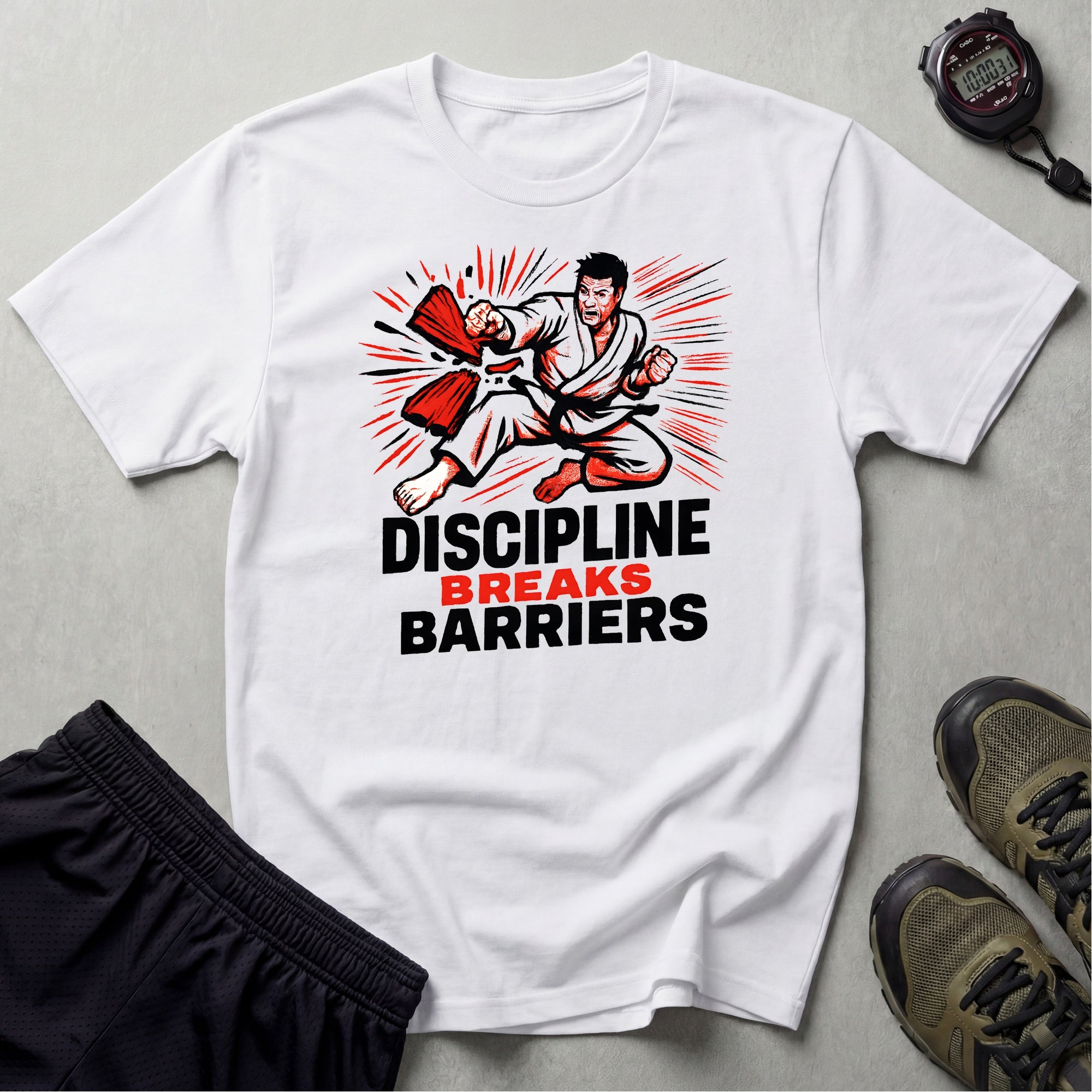 Discipline Breaks Barriers T-Shirt