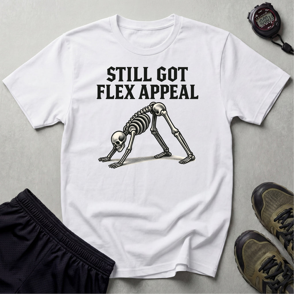 Skeleton Yoga Pose T-Shirt