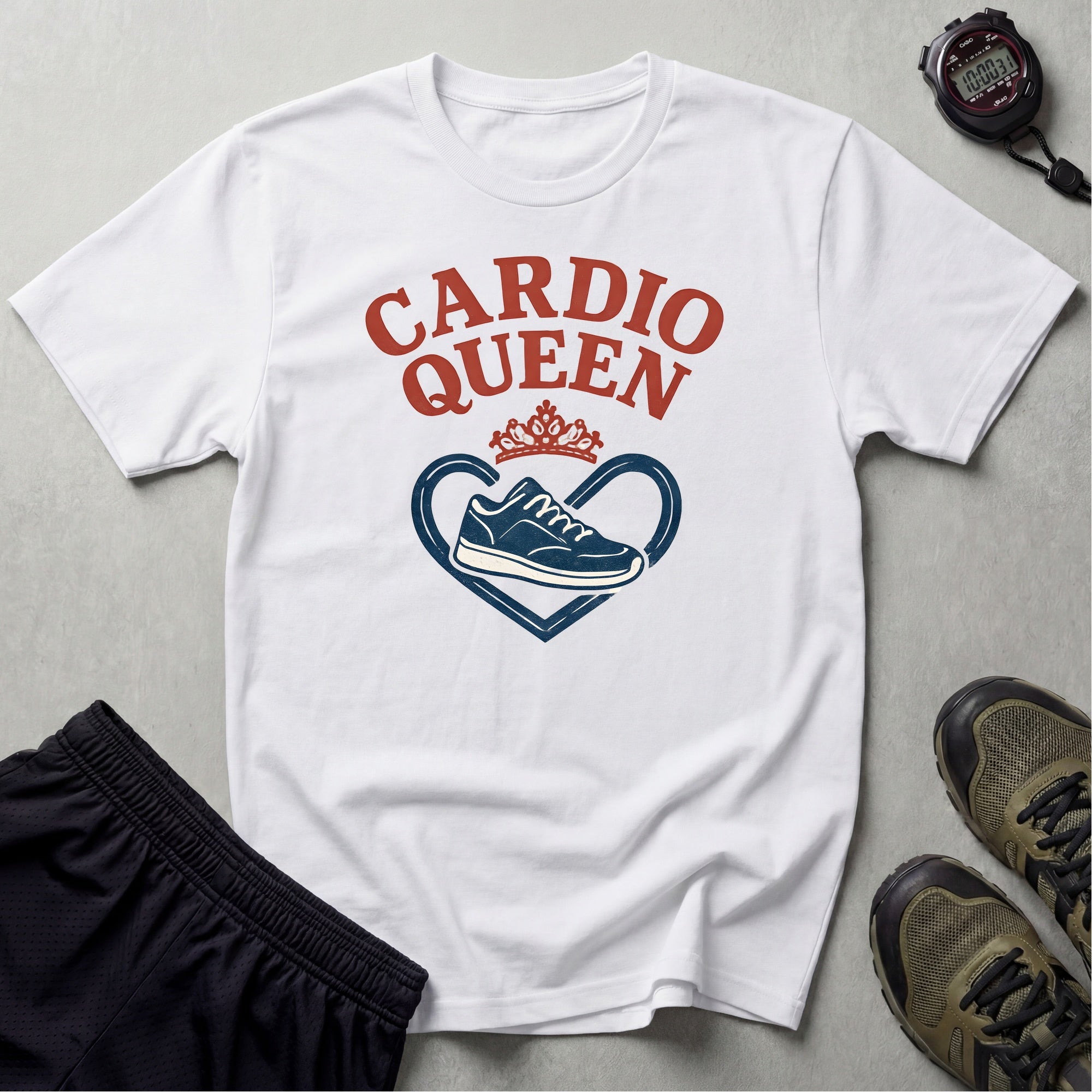 Cardio Queen Sneaker T-Shirt