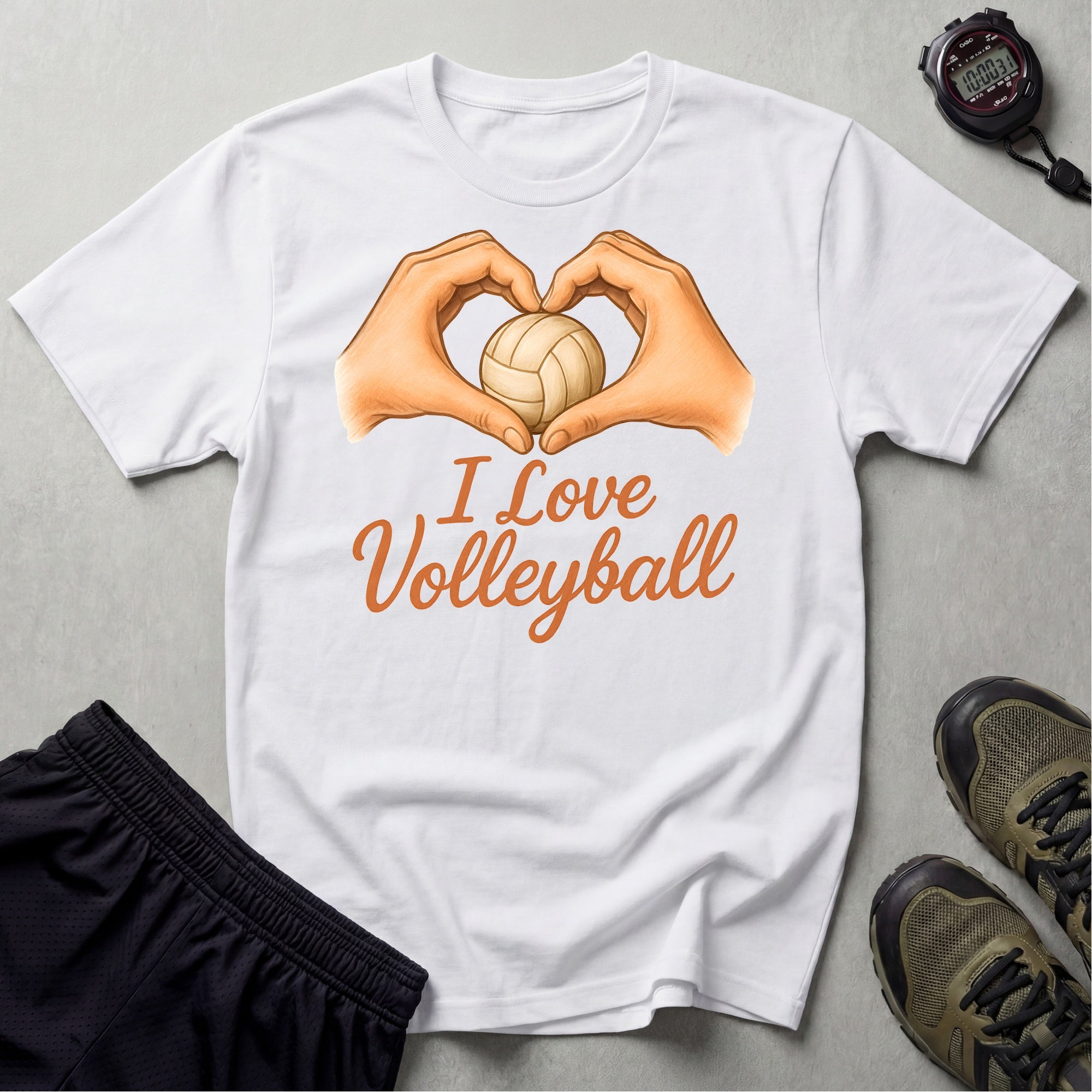 I Love Volleyball T-Shirt