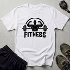 Fitness silhouette logo T-Shirt