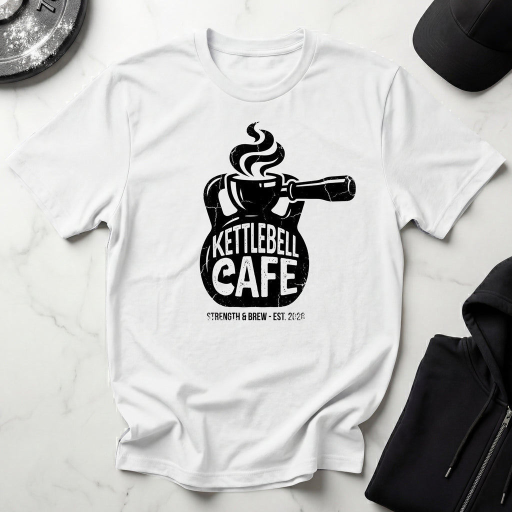 Kettlebell Cafe Designer Gymwear T-Shirt